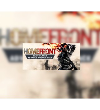 Homefront - Multiplayer Advance Unlock Pack DLC Steam Key GLOBAL